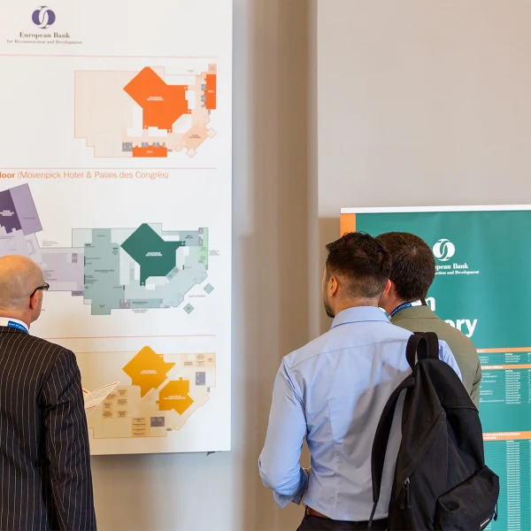 Divers supports signalétique palais des congrès marrakech