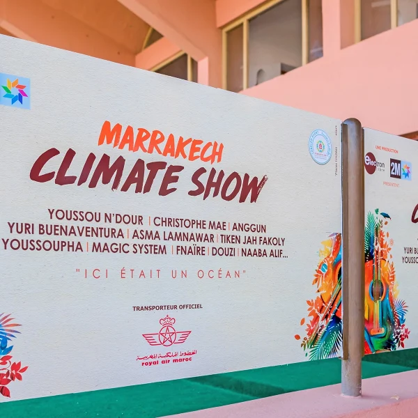 marrakech climate show photocall