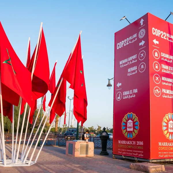 pont cop22 guéliz marrakech