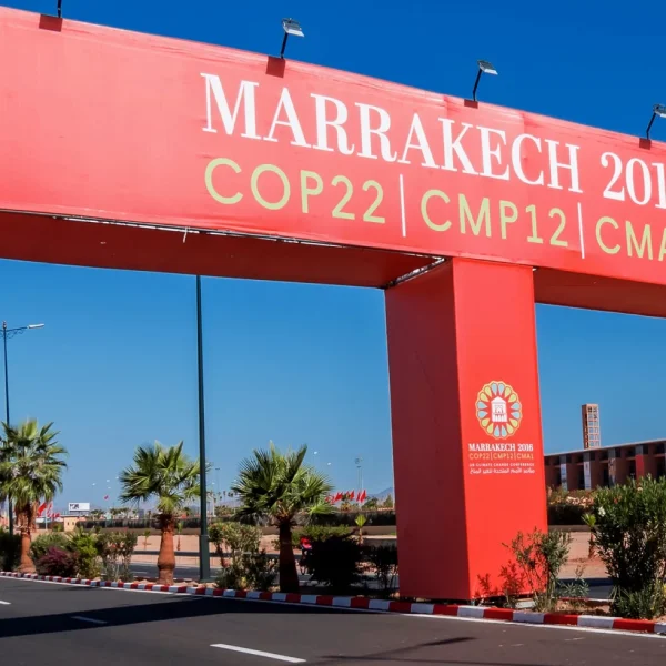 pont cop22 stade marrakech