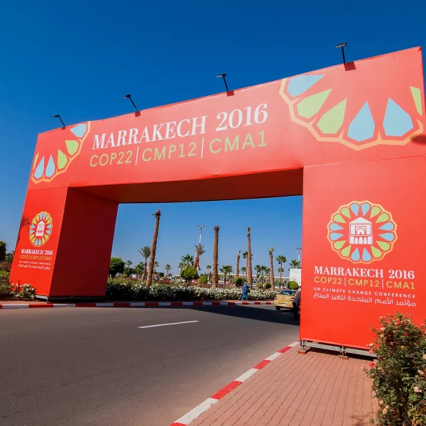 pont cop22 aéroport marrakech