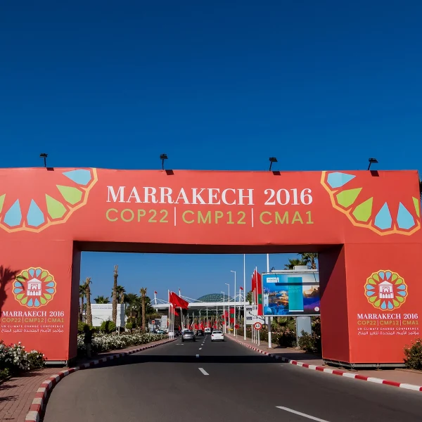 pont cop22 aéroport marrakech